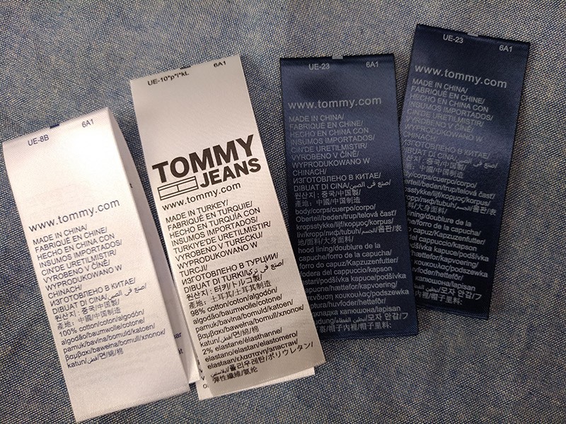 Clothing label